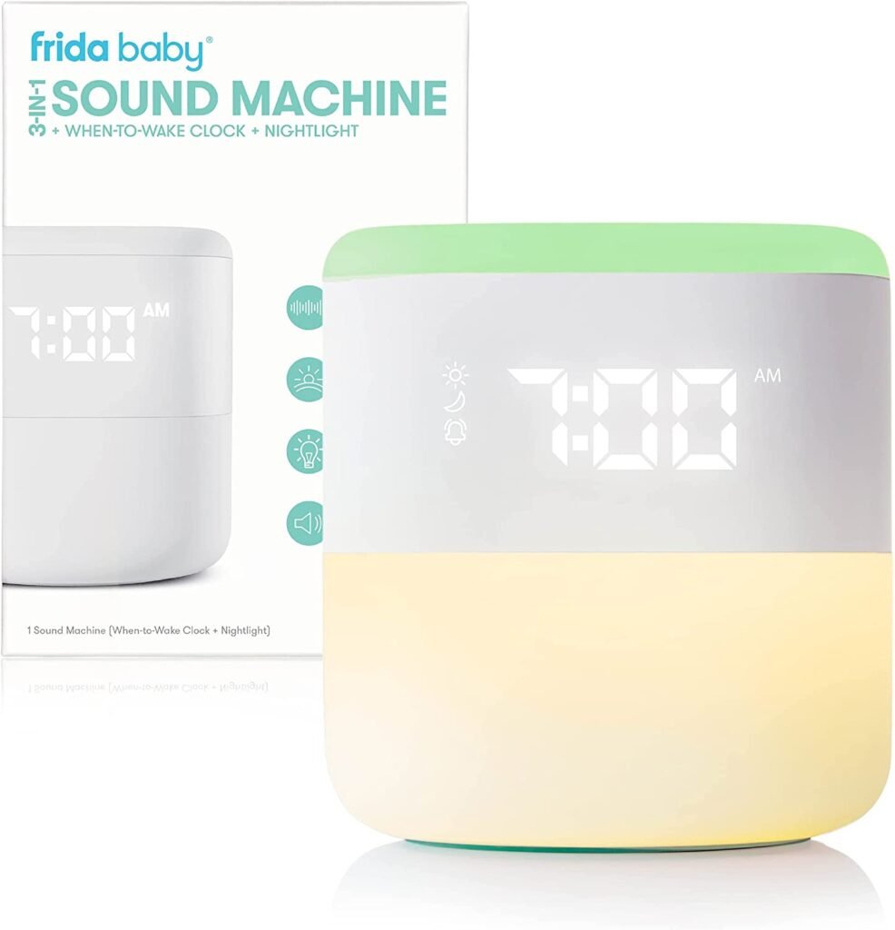 Frida Baby 3-in-1 Sound Machine + When-to-Wake Clock